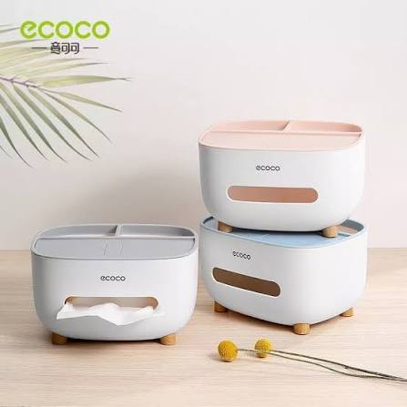 Multifunctional Ecco Tissue Box With Remote Mobile Glasses And Pen Holder