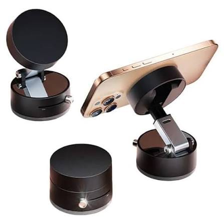 360° Magnetic Phone Holder – Strong Magnetic Suction Mount for Car, Desk & Tabletop